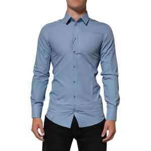 Dolce & Gabbana Men Light Blue Shirts